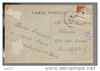 Jolie CP Ancienne 22 Ploubazlanec Pors Even La Croix Des Veuves - Obl Méca CAD 21-06-1933 - Ploubazlanec