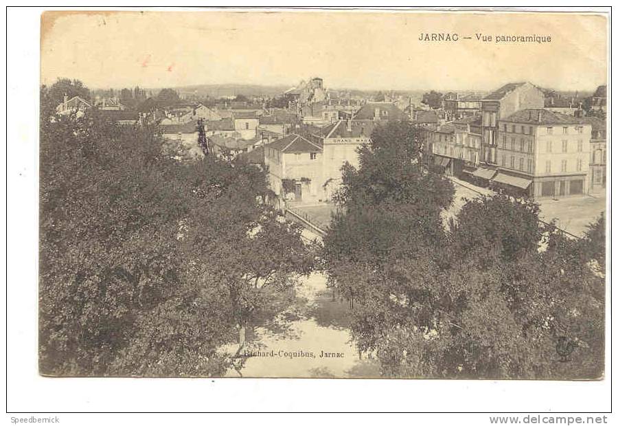 14267 JARNAC - VUE PANORAMIQUE . Richard Coquibus . - Jarnac