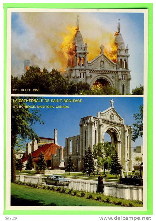 SAINT-BONIFACE, MANITOBA - LA CATHÉDRALE - - Other & Unclassified