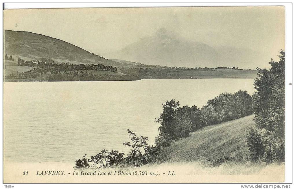 LAFFREY Le Grand Lac Et L'Obiou - Laffrey
