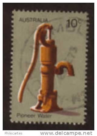 AUSTRALIE  1972 -  Y&T 478  -  Pompe à Eau   - Oblitéré - Gebraucht