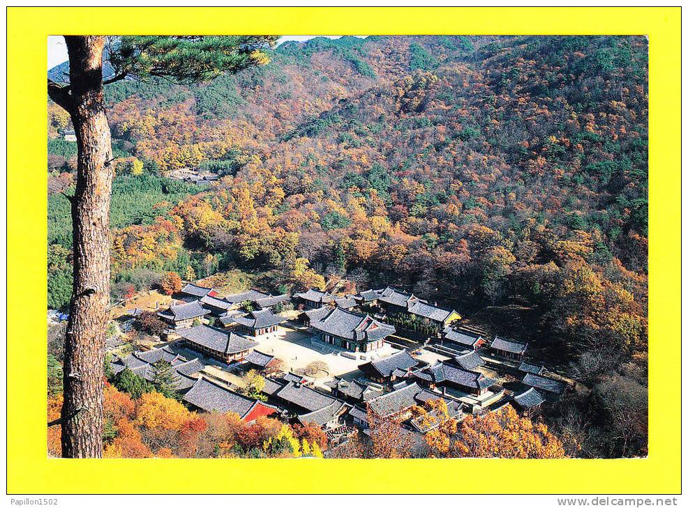 E-Corée-01P Vue Sur Le Temple De SONGKWANGSA, BE - Corée Du Sud