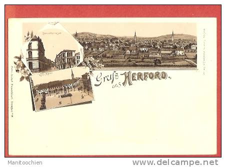 ALLEMAGNE   GRUSS AUS HERFORD - Herford