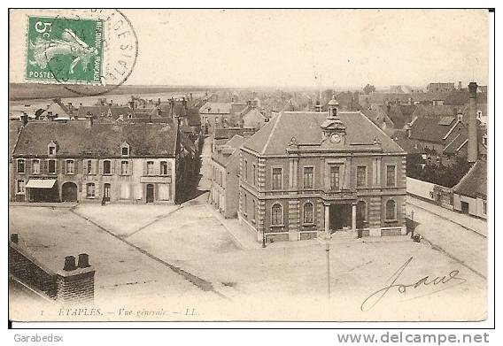 CPA De ETAPLES - Vue Générale. - Etaples