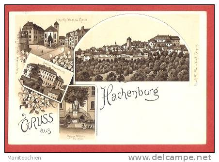 ALLEMAGNE   GRUSS AUS HACHENBURG - Hachenburg