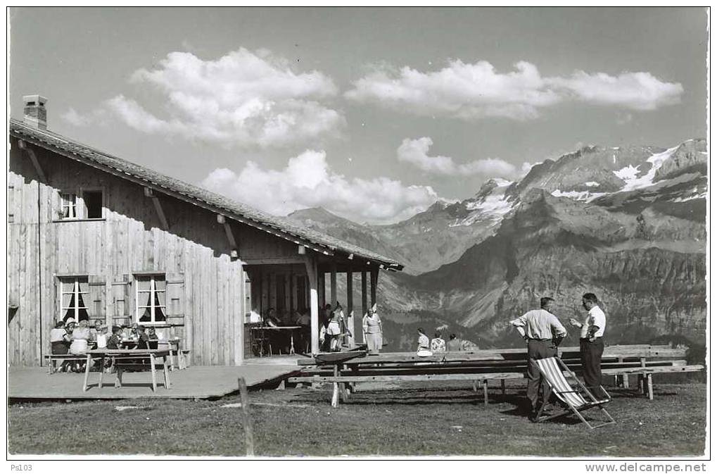 Suisse - Lenk (BE) - Restaurant Betelberg / Berggasthaus - Animée - Lenk Im Simmental