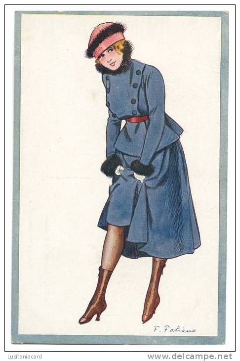 FRANCE - ILLUSTRATEURS - « F.Fabiano»-Les Petites Femmes Par FABIANO Carte Postale - Fabiano