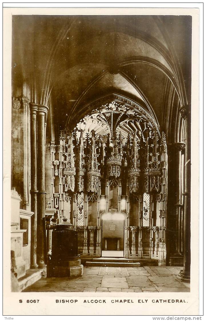 Bishop Alcock Chapel Ely Cathedral - Ely