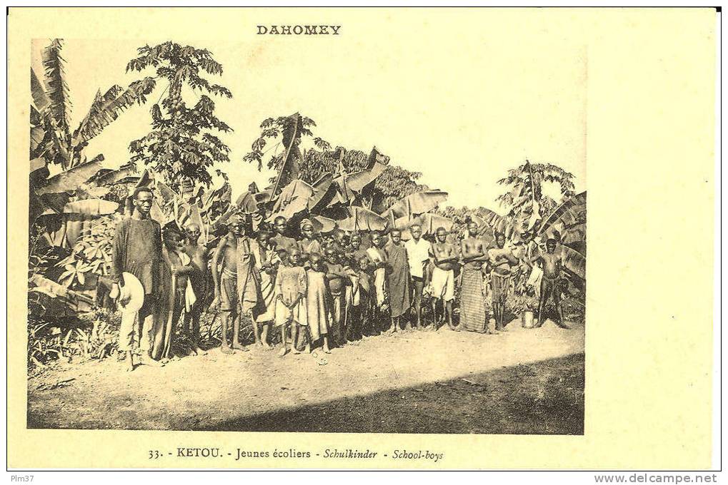 DAHOMEY - Jeunes Ecoliers - Non Circulé - Dahome