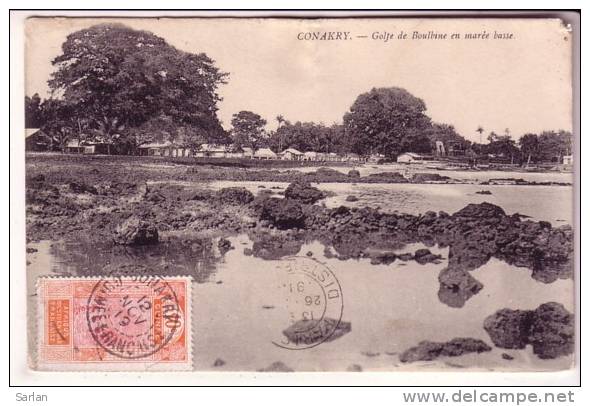 GUINEE , CONAKRY , Golfe De Boulbine En Marée Basse - Guinée Française
