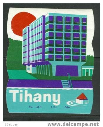 LABEL TIHANY - Werbung