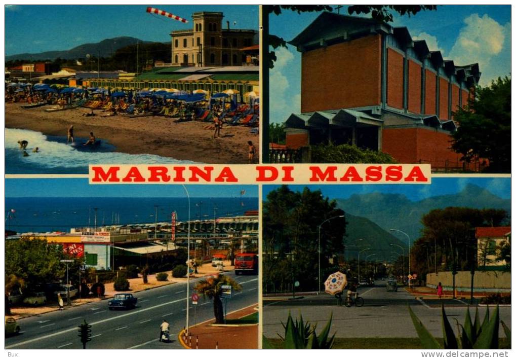 MARINA DI MASSA  TOSCANA VIAGGIATA  COME DA FOTO - Massa