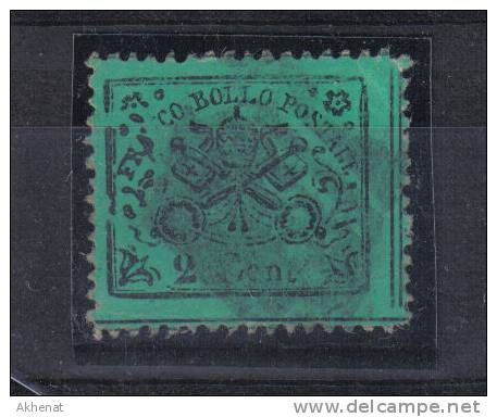 1171A - STATO PONTIFICIO 1868, 2 Cent  Usato - Kerkelijke Staten