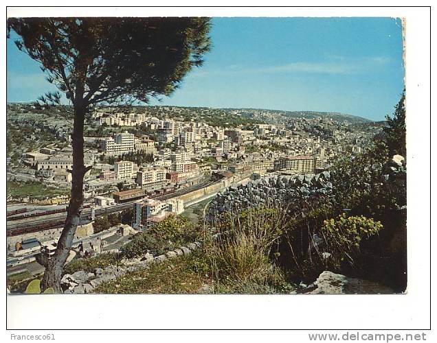 Sicilia MODICA Ragusa Panorama Parziale Stazione Ferroviaria Viaggiata - Modica