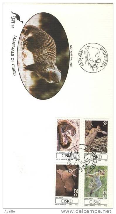 14/202   FDC   CISKEI - Nager