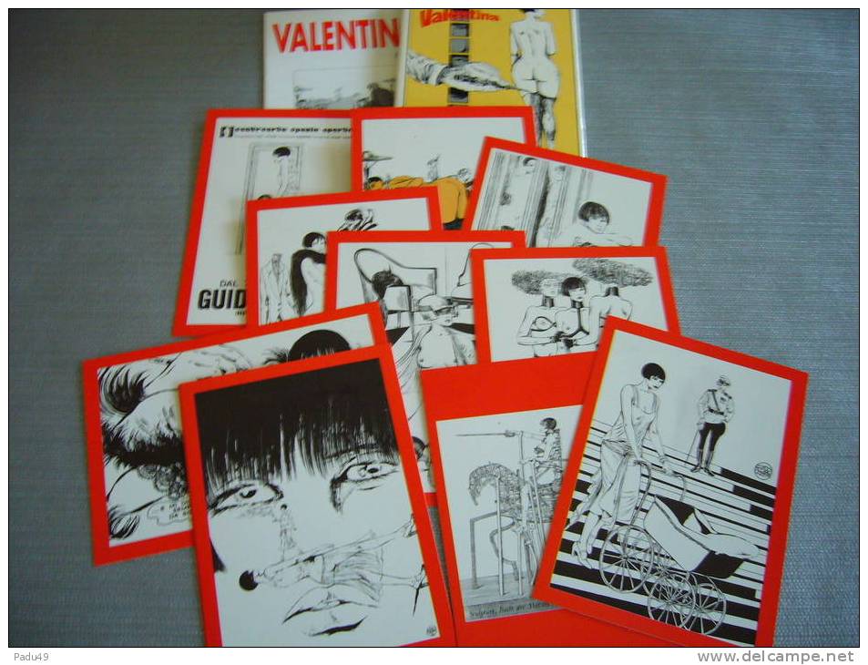 Crepax  Valentina Pochette De 12 Cartes Postales - Cartes Postales