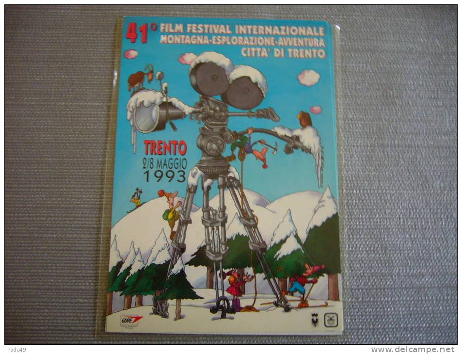 1 Carte Postale  Festival. De Trento 1993 (ill.gardolo) - Postcards