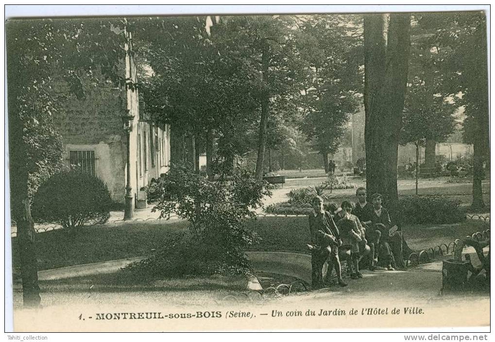 MONTREUIL - Un Coin Du Jardin De L'Hôtel De Ville - Montreuil