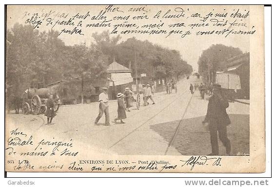 CPA Des Environs De Lyon - Pont D'Oullins (1903). - Oullins