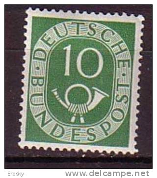 N2943 - ALLEMAGNE FEDERALE BUND Yv N°14 * - Unused Stamps