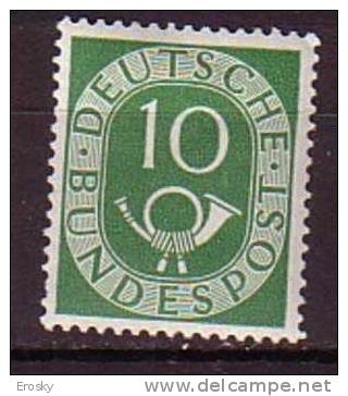 N2943 - ALLEMAGNE FEDERALE BUND Yv N°14 * - Ungebraucht