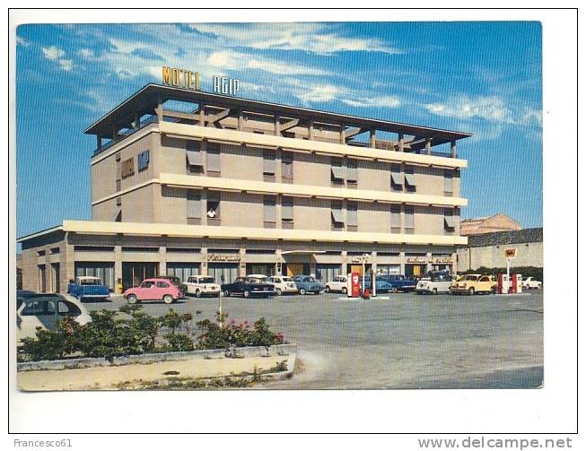 Sicilia MARSALA Trapani Motel AGIP 1965 Viaggiata VIAGGIATA SPLENDIDA - Marsala