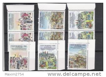 1989 - BICENT. RIVOLUZIONE FRANCESE ** - Unused Stamps