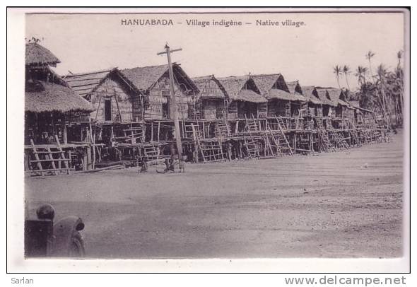 OCEANIE , Village Indigene - Papouasie-Nouvelle-Guinée