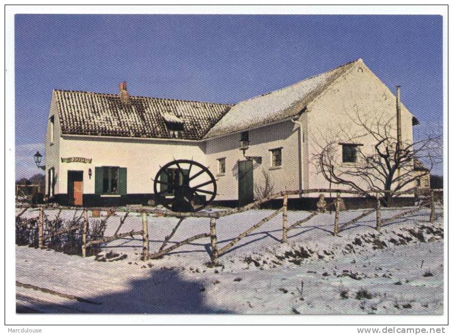 Fermette Sous La Neige. Hoeve Onder De Sneeuw. Vendu Au Profit Des Aveugles. Verkocht Ten Voordeel Van De Blinden. - Fattorie