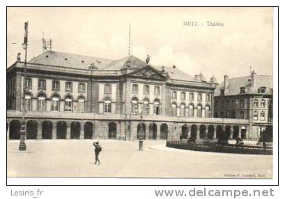 CPA - METZ - THEATRE - ANIMEE - F. CONRARD - Metz Campagne