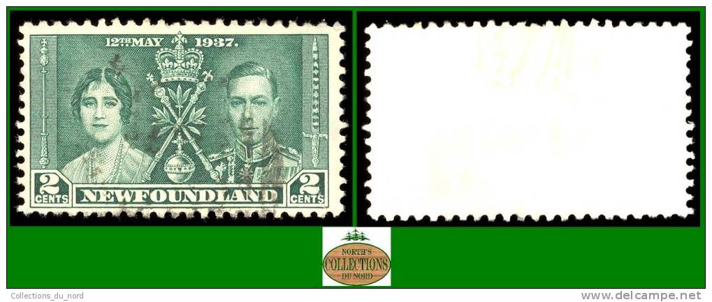 Canada, Newfoundland (Unitrade & Scott # 230 - Coronation 'Omnibus Issue' /Émission Omnibus' Couronnement, (o) VF - 1908-1947