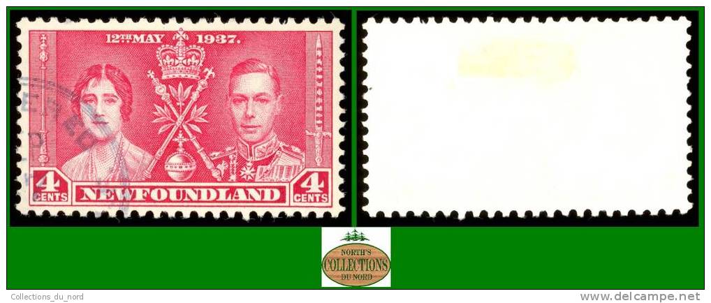 Canada, Newfoundland (Unitrade & Scott # 231 - Coronation 'Omnibus Issue' /Émission Omnibus' Couronnement, (o) VF - 1908-1947