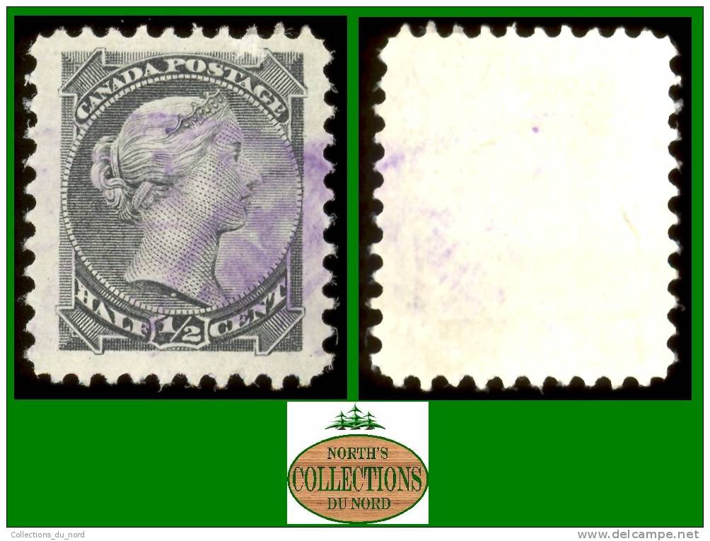 Canada (Unitrade & Scott # 34 -  Small Queens Issue / Émission Petites Reines) (o) F - Oblitérés