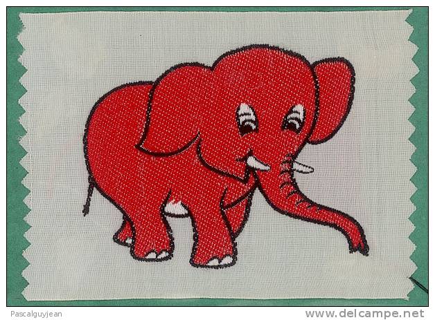 BRODERIE ELEPHANT A APPLIQUER - Dentelles Et Tissus