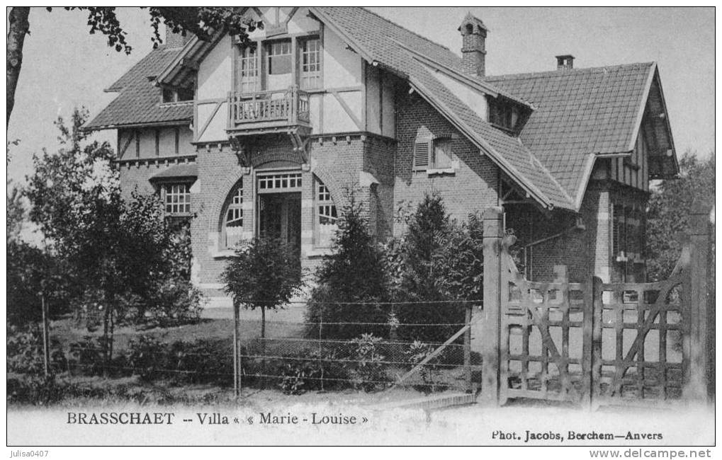BRASSCHAET (Belgique ) Villa Nommée Marie Louise - Brasschaat