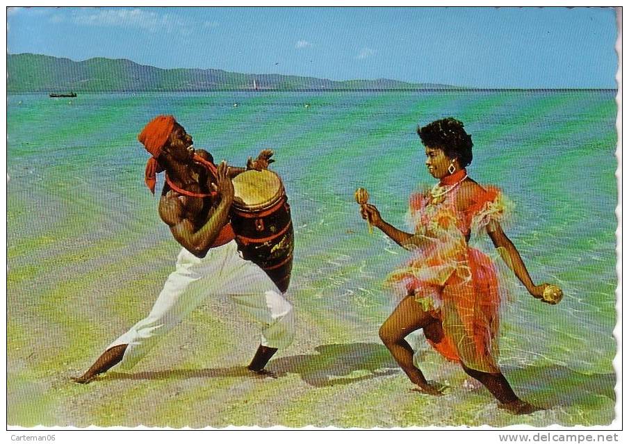 Antilles - Danse Sur La Plage - The Sunny Caribbean - Colorful Native Entertainers (musique) - Autres & Non Classés