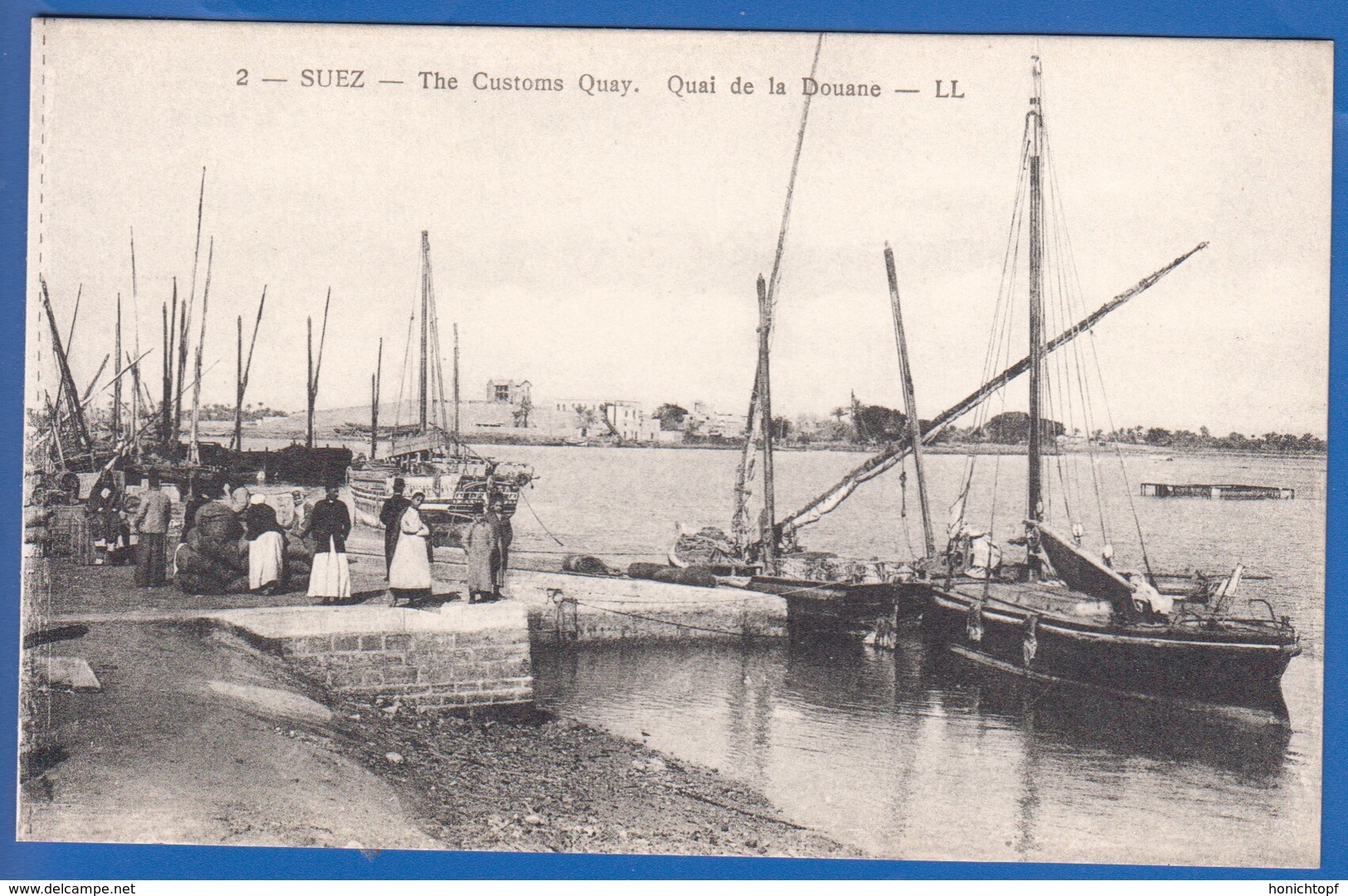 Egypt; Suez; The Customs Quay; Quai De La Duane - Sues