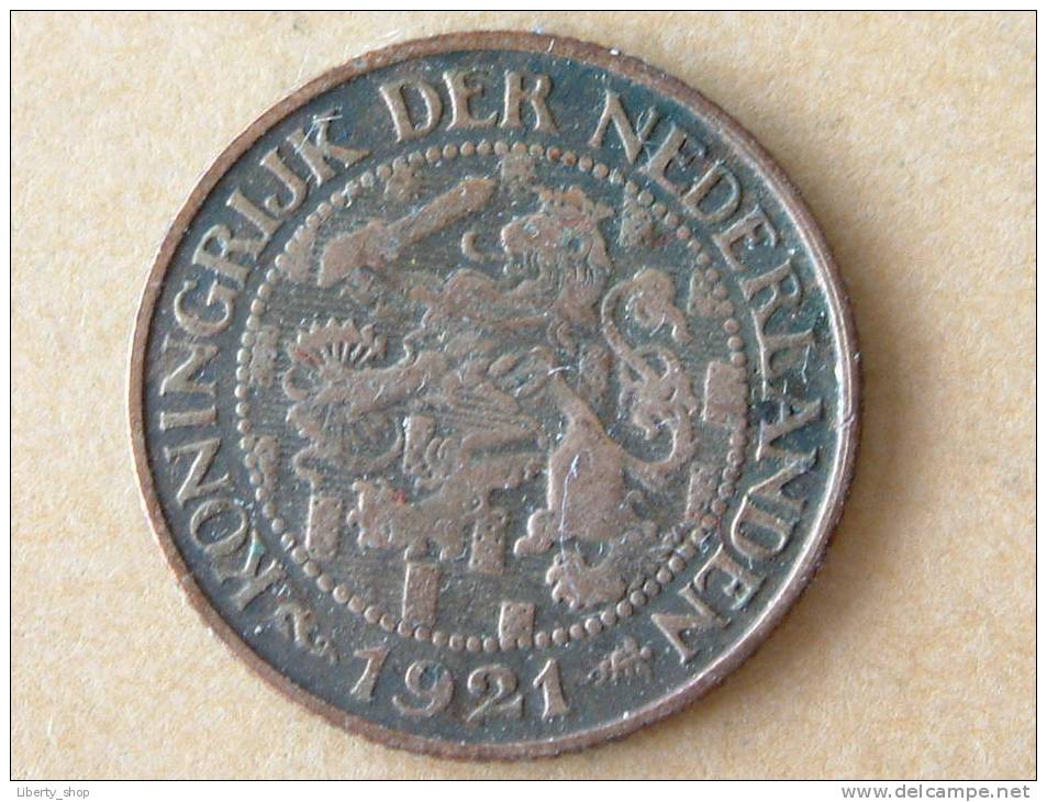 1 CENT - 1921 ( Zeepaardje ) ! - 1 Cent