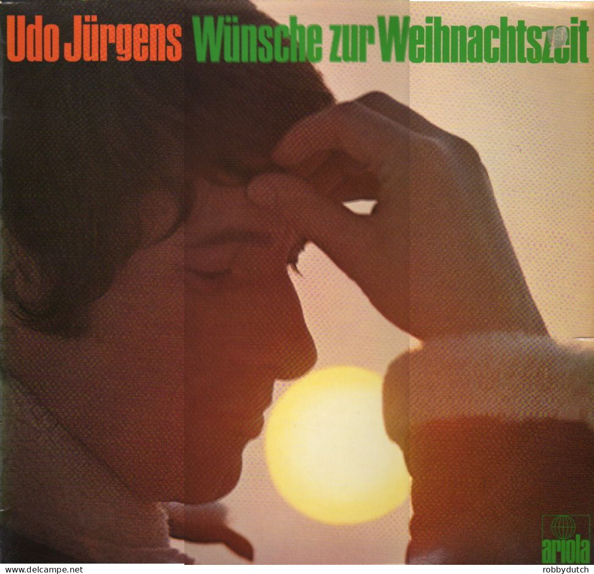 * LP *  UDO JURGENS - WUNSCHE ZUR WEIHNACHTSZEIT (Germany 1968. Very Rare Collector's Item!!!) - Weihnachtslieder