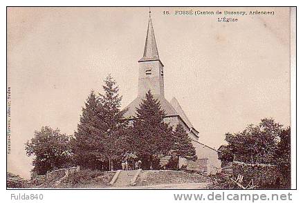 CPA.    FOSSE.    L'Eglise. - Le Chesne