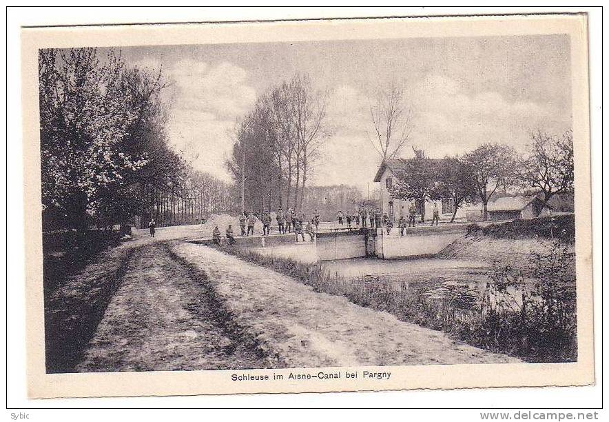 Ecluse Du Canal De L'Aisne Près De PARGNY - Pargny Sur Saulx