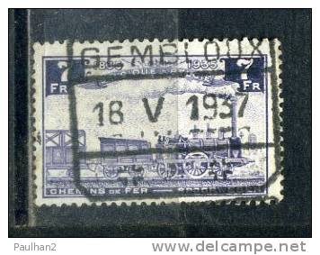 TP CHEMIN DE FER - GEMBLOUX 16.05.1937 - LOCOMOTIVE - Autres & Non Classés