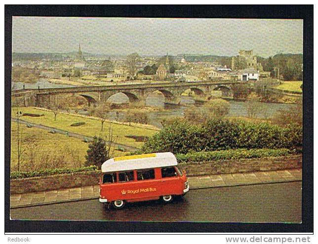 Royal Mail Postbus Service 42 Commer Bus At Kelso Roxburghshire Scotland - Ref 351 - Roxburghshire