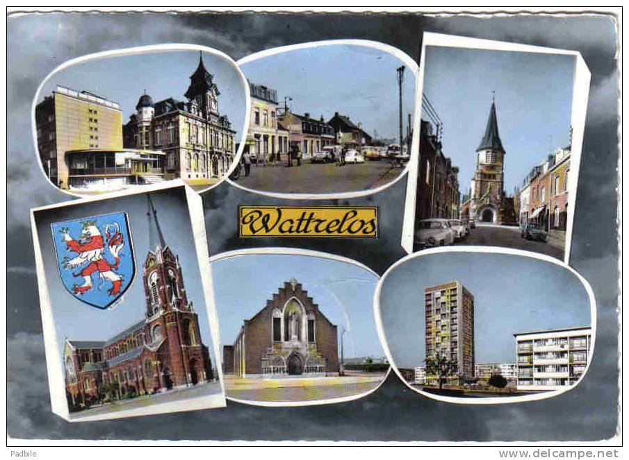 Carte Postale 59.  Wattrelos  Trés Beau Plan - Wattrelos