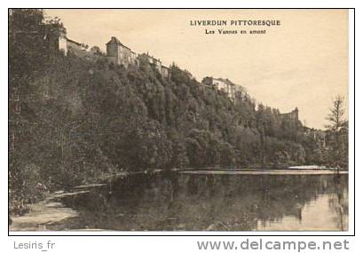 CPA - LIVERDUN PITTORESQUE - LES VANNES EN AMONT - - Liverdun