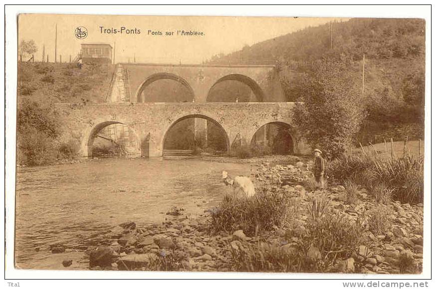 C8855 -  TROIS-PONTS - Ponts Sur L' Amblève - Trois-Ponts