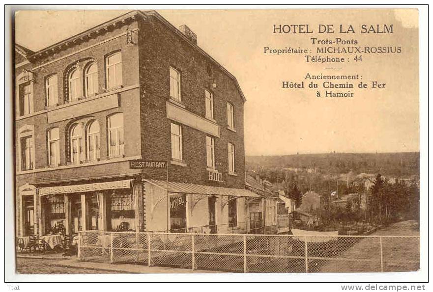 C8846 - TROIS-PONTS - Hôtel De La Salm - Trois-Ponts