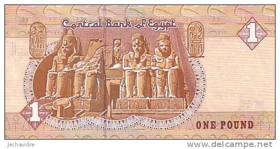 EGYPTE  1 Pound  Daté De 2001   Pick 50d   Signature 20     ***** BILLET  NEUF ***** - Egipto