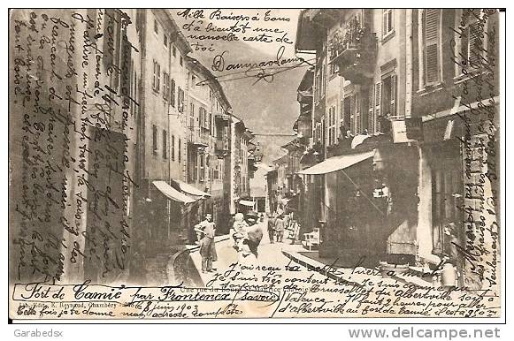 CPA De BOURG ST MAURICE - Une Rue Du Bourg St Maurice (1903). - Bourg Saint Maurice