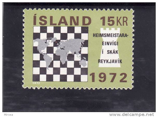 C2623 -  Islande 1972 - Yv.no.417 Neuf** - Nuovi